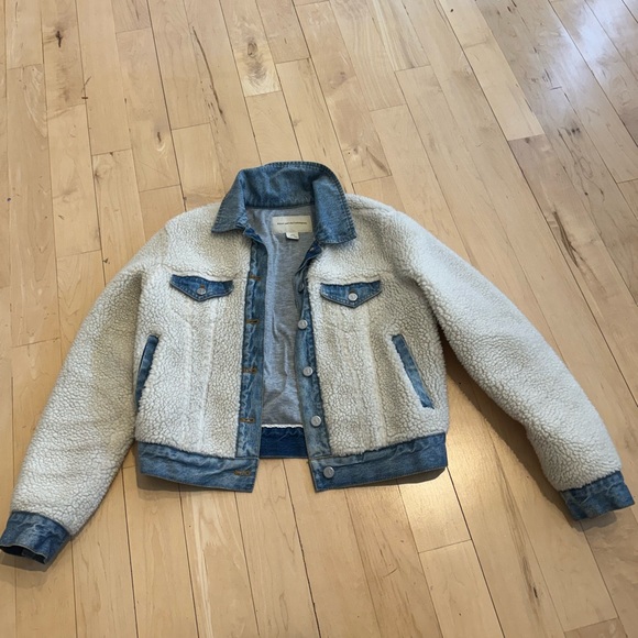 Anthropology Faux Sherling Jacket - Picture 1 of 8